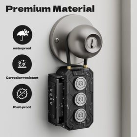 MAILADA waterproof design suitable for both outdoor and indoor key storage