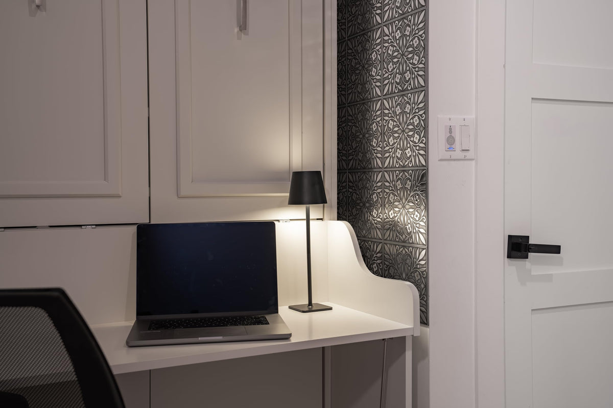 Main Street Modern leaf design brings nature-inspired style indoors.