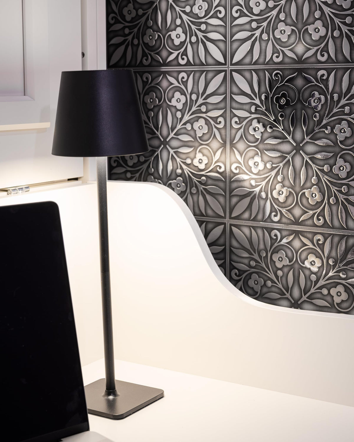 Main Street Renter-friendly tiles remove cleanly, ideal for temporary decor.