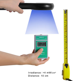 MAINENG Wood's Lamp M5130 built-in magnifier aids fluorescence analysis