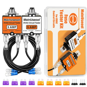MainUseool Fuse Popper kit 3A ready for HVAC testing and quick reset