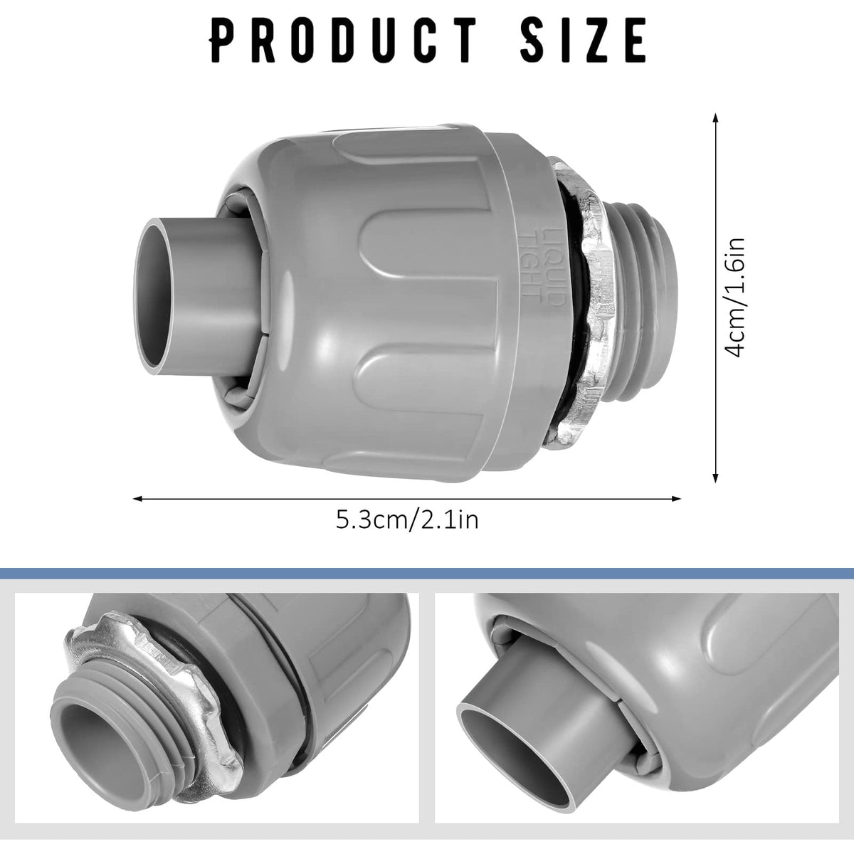 Maitys PVC conduit fittings pack of thirty pieces for easy replacements and setups.