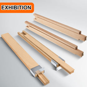 Maitys wear-resistant wood slides with durable metal glides.