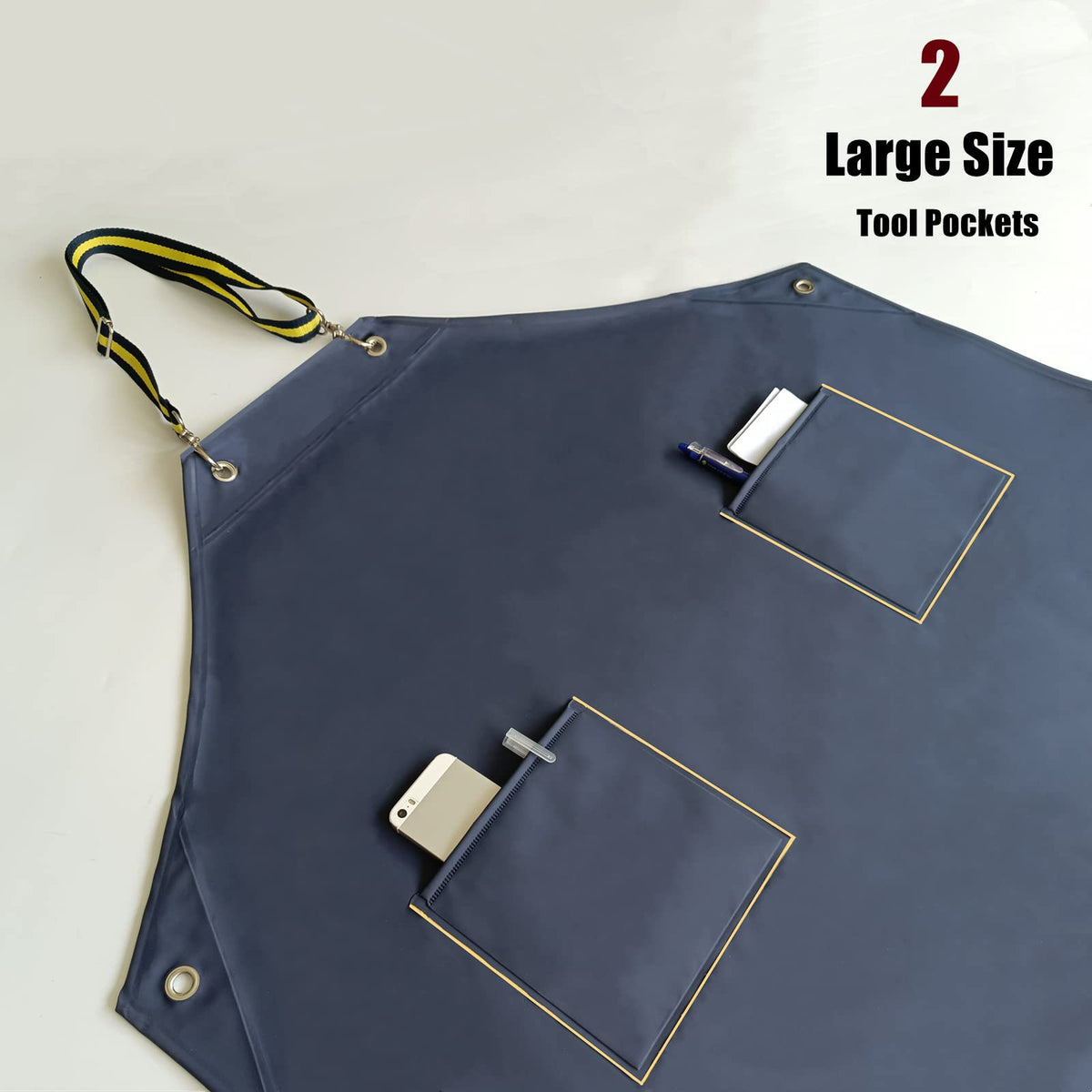 MAKAXI professional kitchen rubber apron suited for dishwashing teams