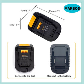 MAKBOS MIL18DL packaging included; adapter alone in the box.