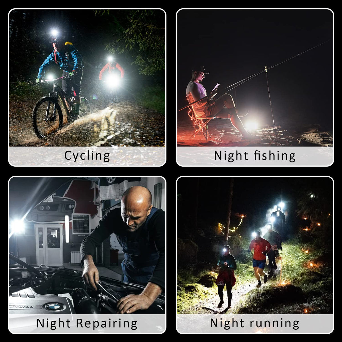 MAKDAK COB flashlight doubles as a bottle opener for outdoor moments