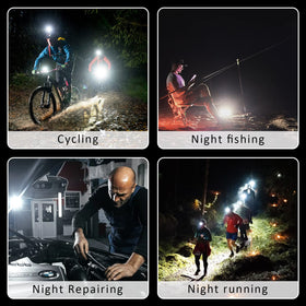 MAKDAK COB flashlight doubles as a bottle opener for outdoor moments