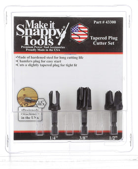 Make it Snappy matches wood grain to conceal screws or create decorative contrast.