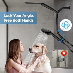 MakeFit adjustable bar helps flexible angle and height for comfort.