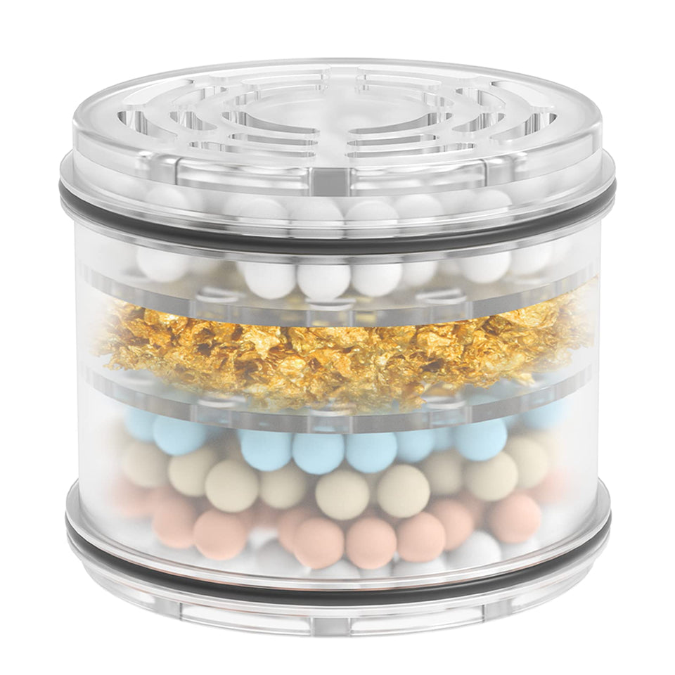 MakeFit replacement cartridge exterior view with clear housing for easy inspection and timely replacements.