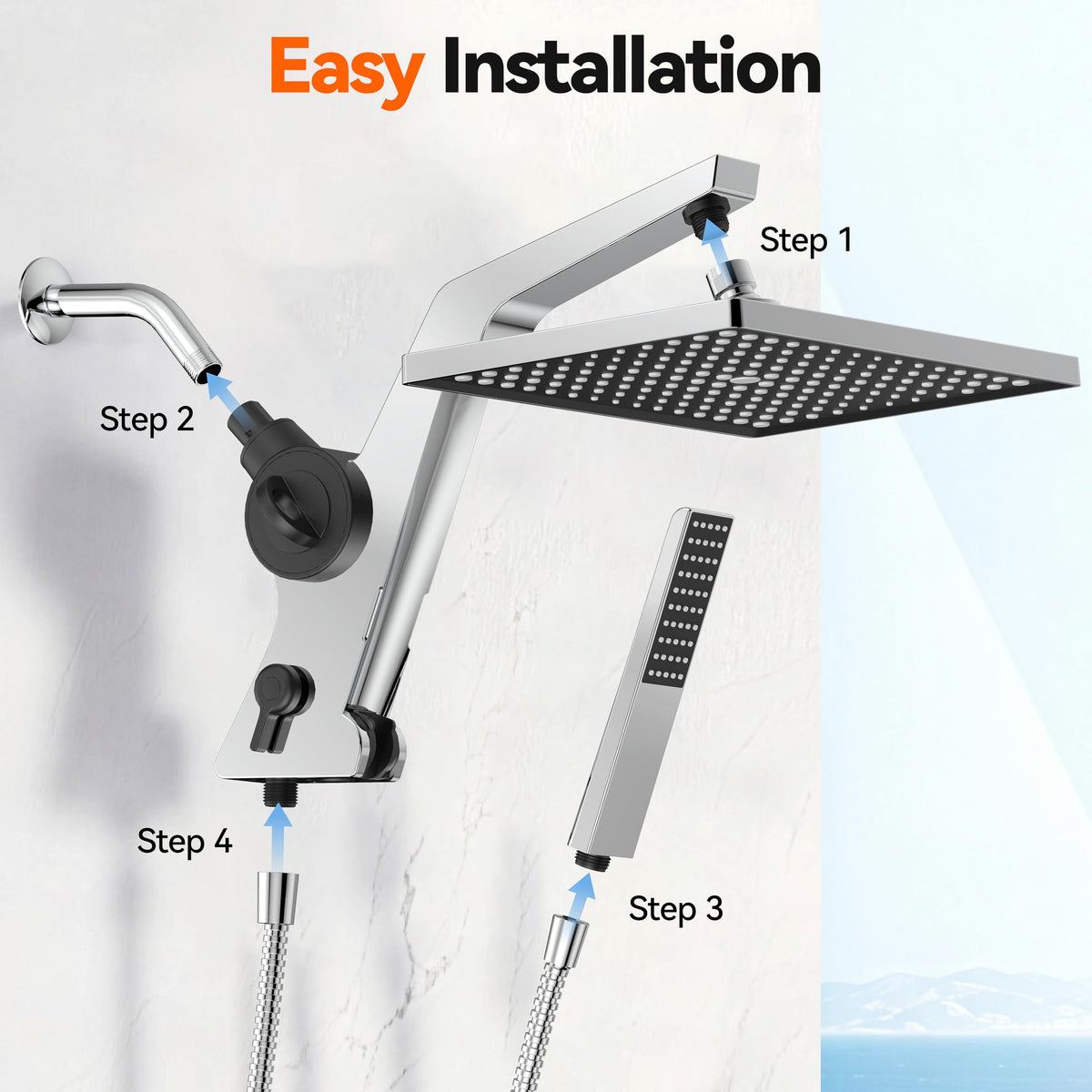 MakeFit tool-free installation makes setup quick and hassle-free.
