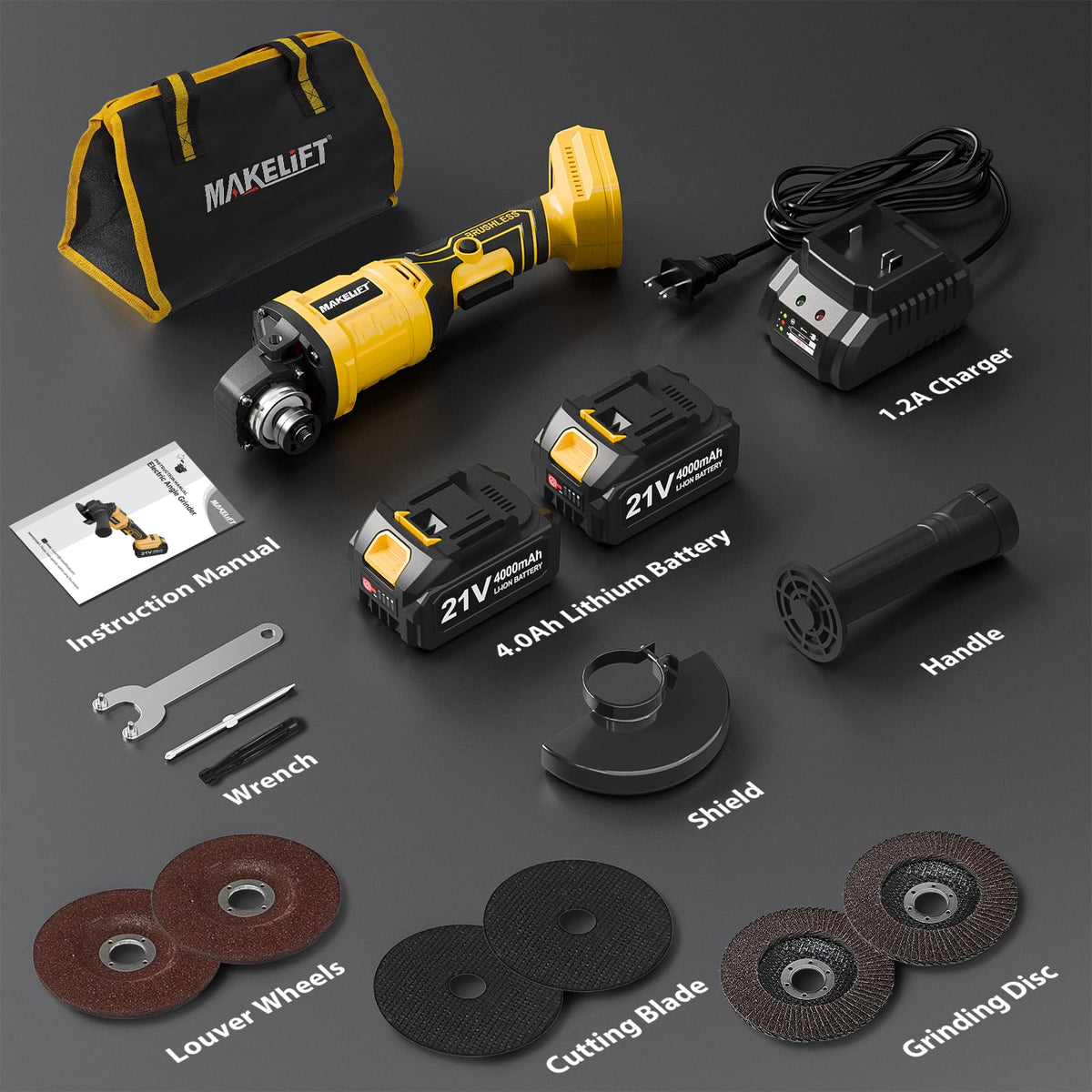 MAKELIFT portable tool for rust removal and surface finishing
