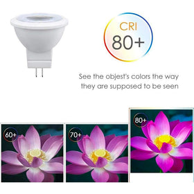 Makergroup MR11 LED bulb 12-pack for convenient replacement