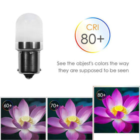 Makergroup-pack6-1141-bayonet-led-image shows six bulbs ready for outdoor projects.