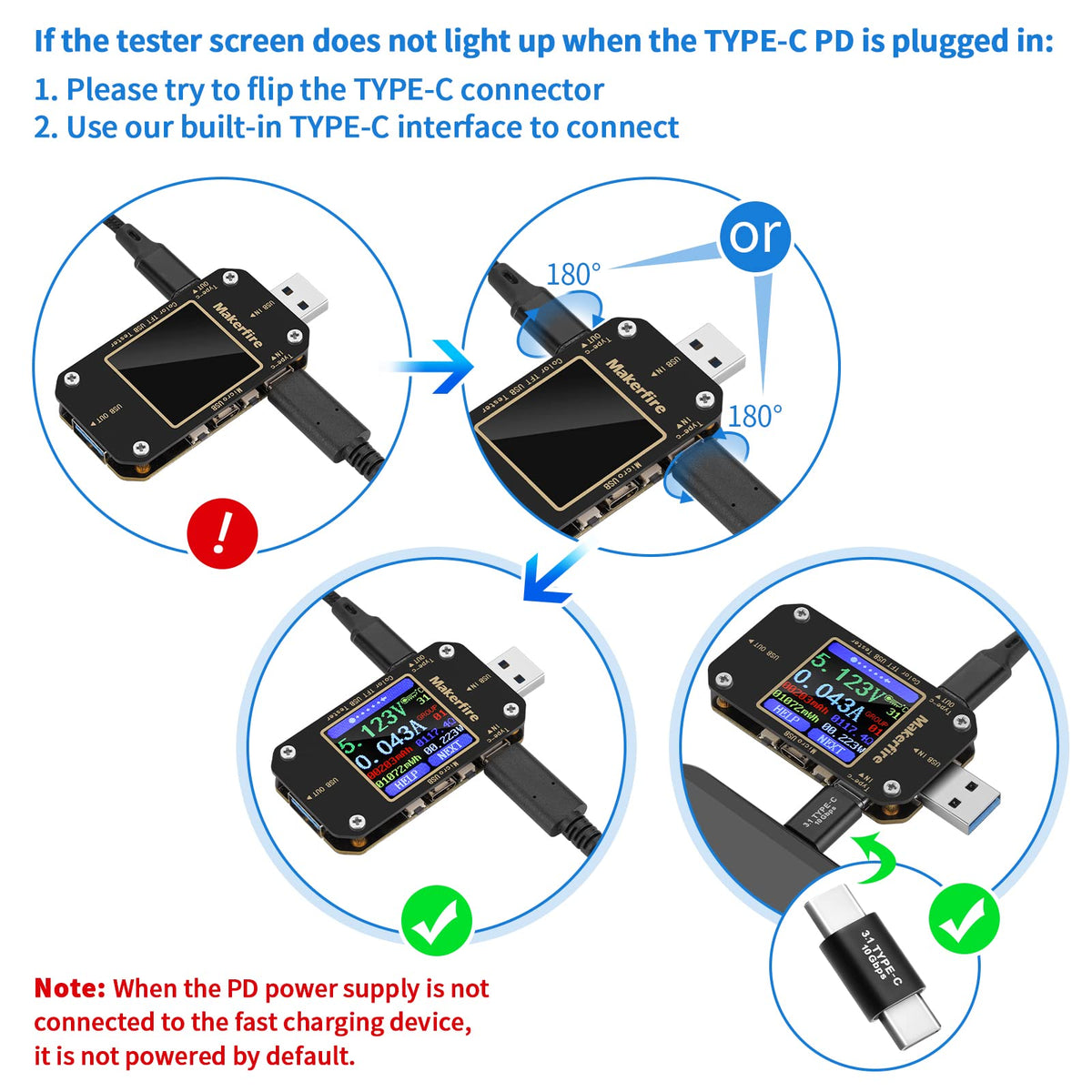 MakerHawk rotating display allows viewing from any angle