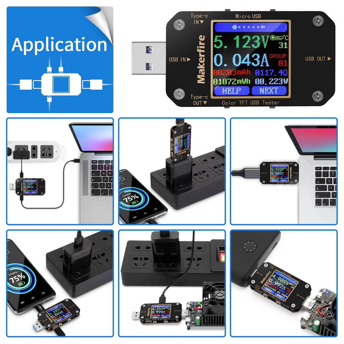 MakerHawk temperature alarm aids safe testing during charging sessions