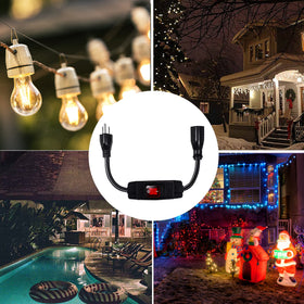 Makevivi on/off control for simple power management outdoors.
