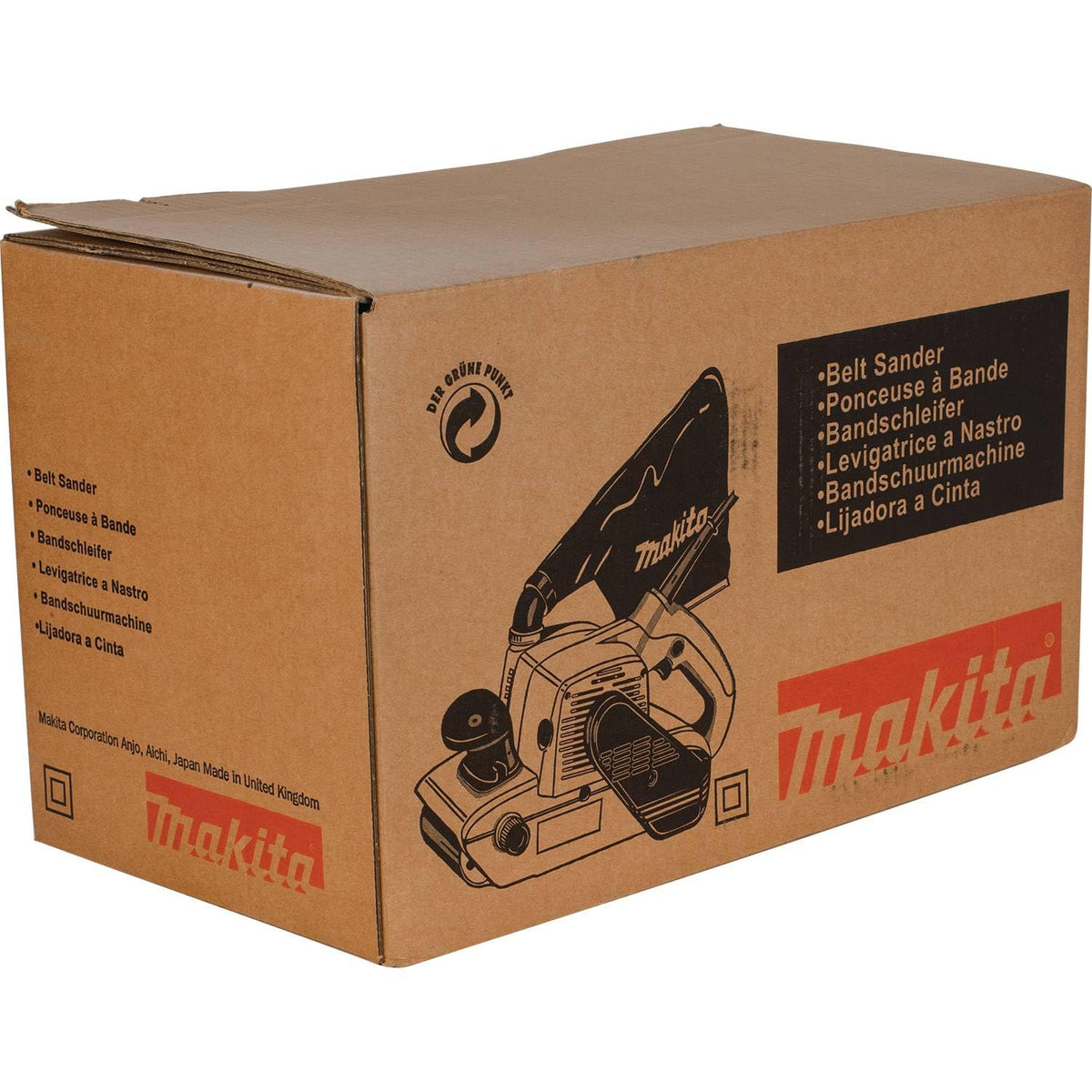 Makita 9403 replaceable wear plate minimizes downtime