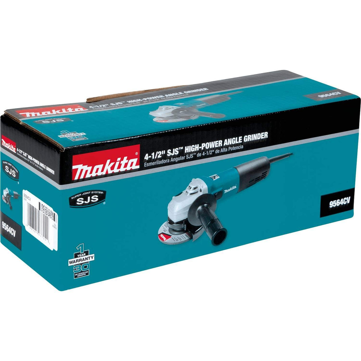 Makita 9564CV labyrinth dust protection keeps motor and bearings clean.