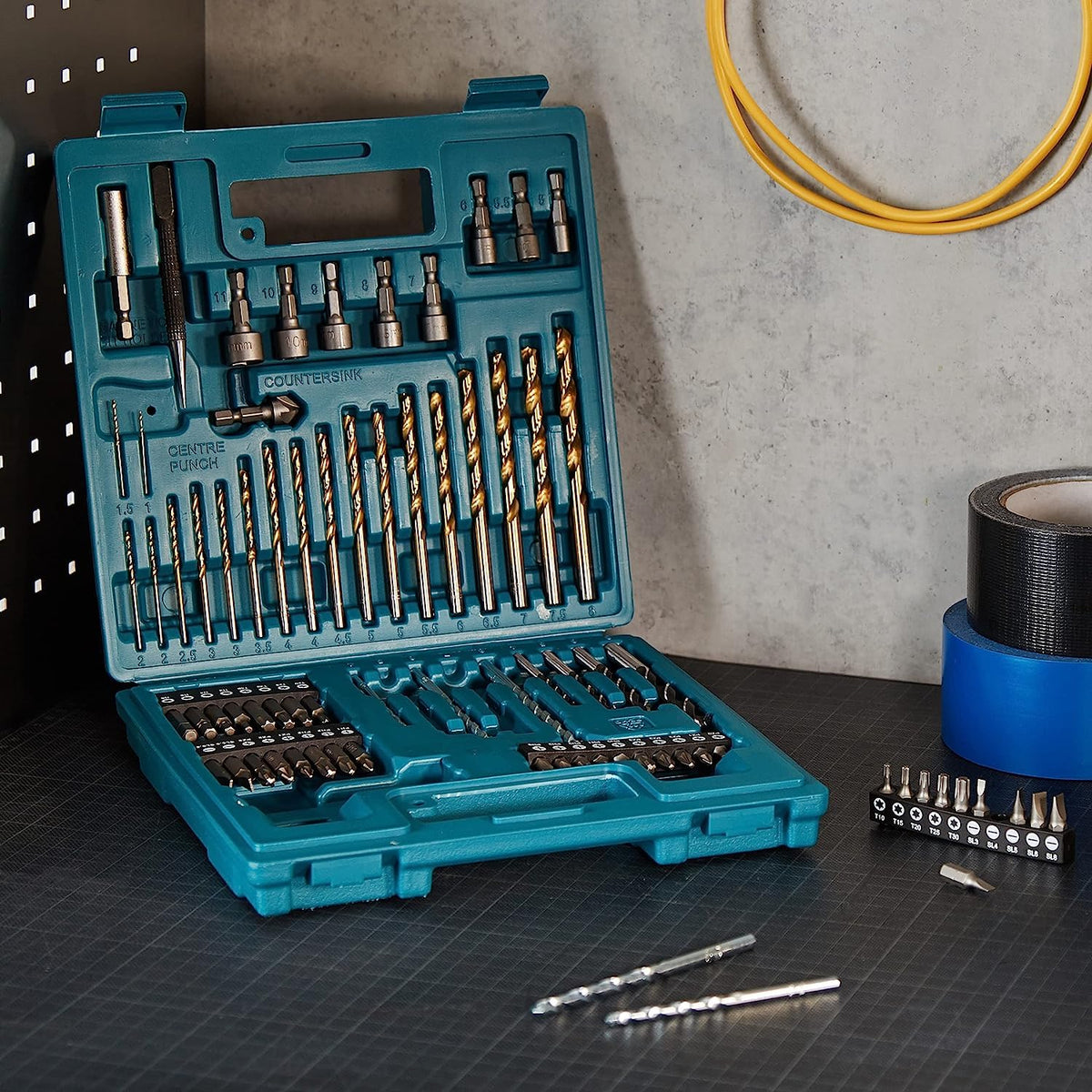 Makita B-49373 insert and power bits for versatile fastening tasks