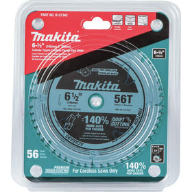 Makita plunge saw blade in action for smooth, splinter-free plywood cuts.
