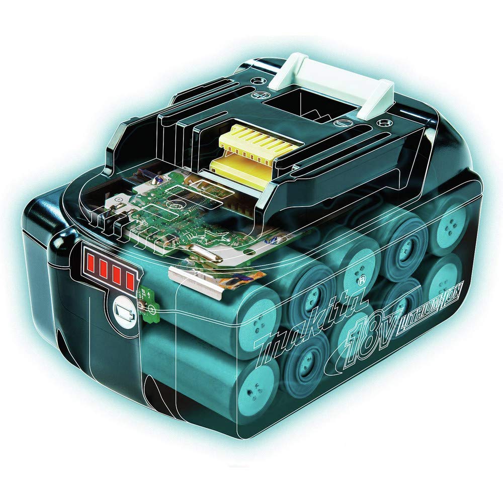 Makita BL1840B-2 40-minute charge highlighting rapid recharge capability