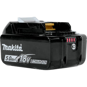 Makita BL1850B battery with durable outer case resists daily wear.