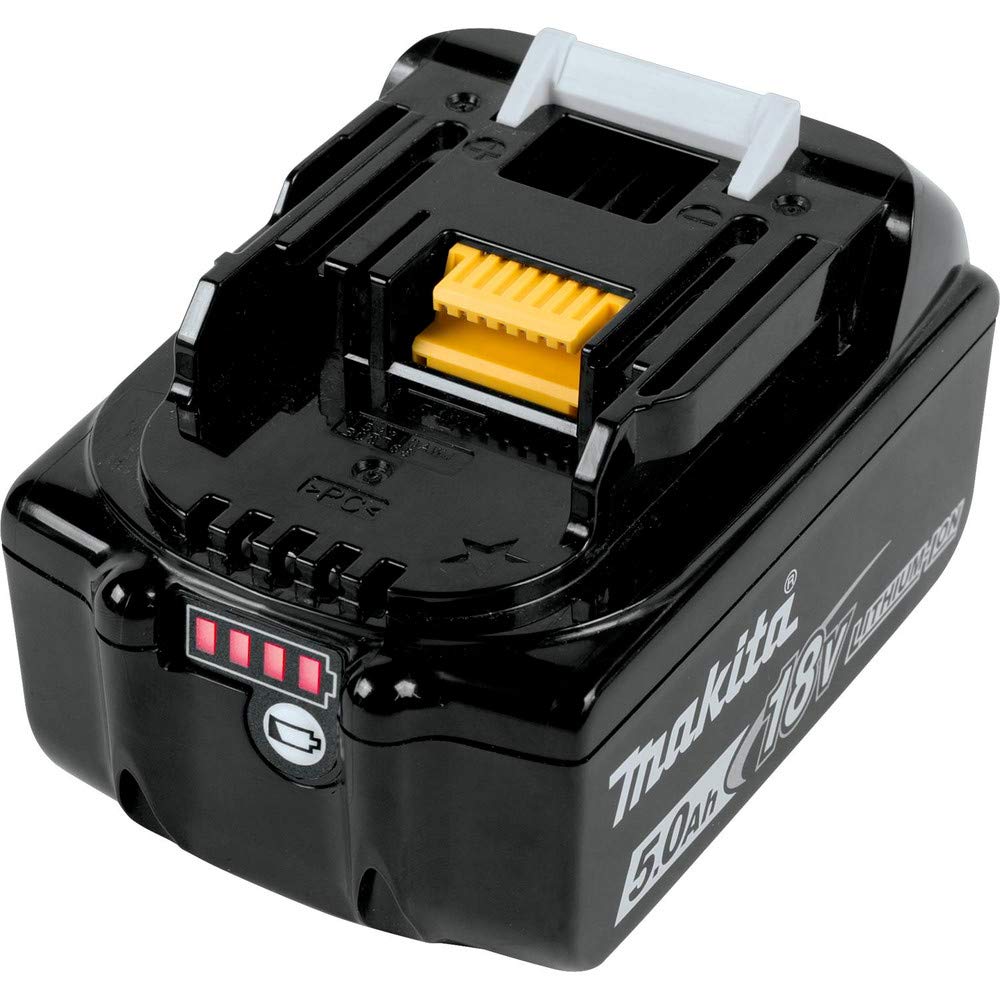 Makita BL1850B featuring STAR Protection for safe operation.