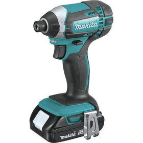Makita CT225SYX 18V battery and charger pictured for fast setup.