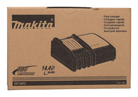 Makita DC18RC charges 3.0Ah and 4.0Ah packs quickly