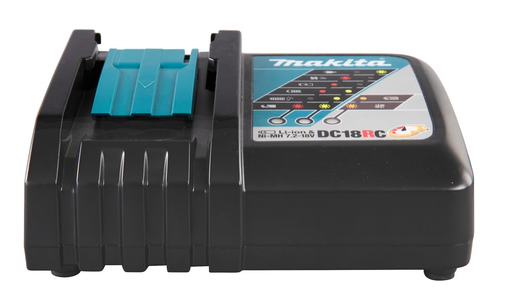 Makita DC18RC charging a 3.0Ah battery in 30 minutes