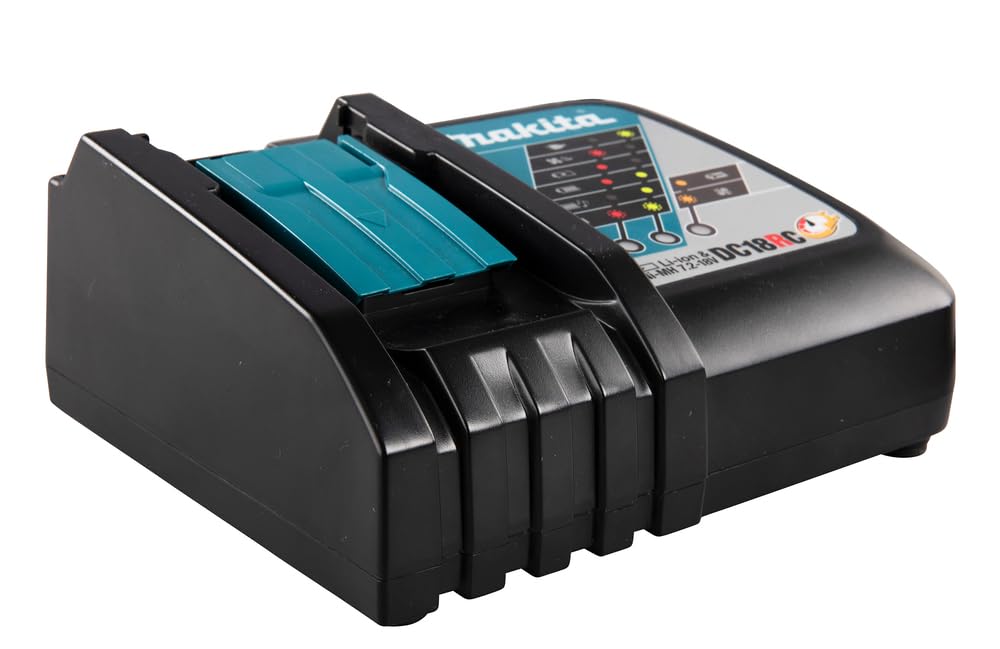 Makita DC18RC charging a 5.0Ah battery in 45 minutes