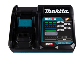 Makita DC40RA rapid optimum charger back view showing durability