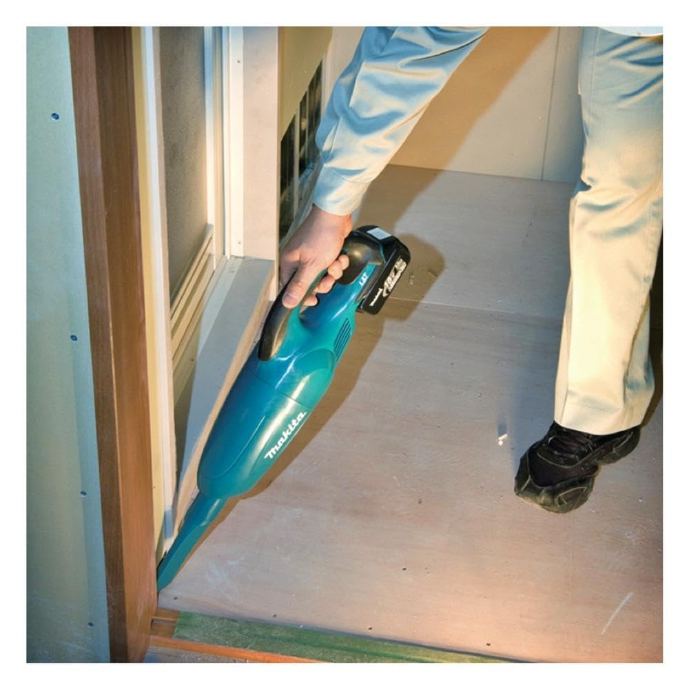 Makita DCL180Z 0.65L dust capacity for extended tidying sessions
