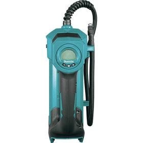 Makita DMP181ZX inflator gauge display with backlight for clear readings.