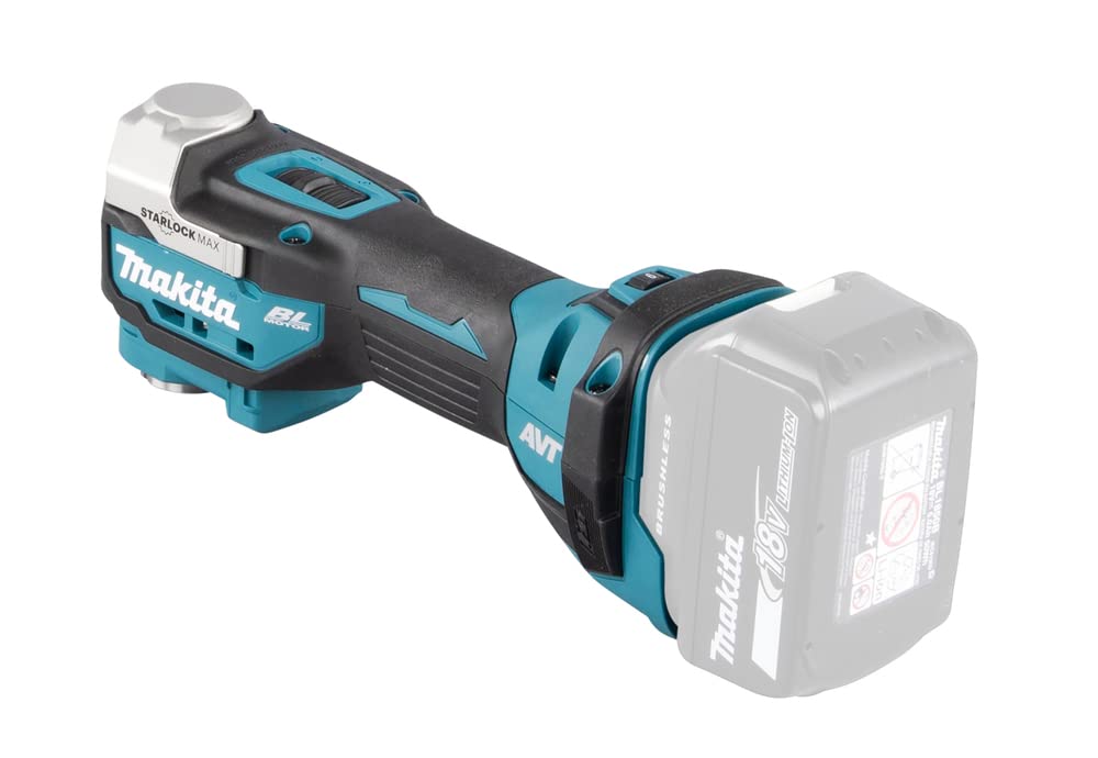 Makita DTM52Z anti-vibration technology reduces user fatigue during long sessions.