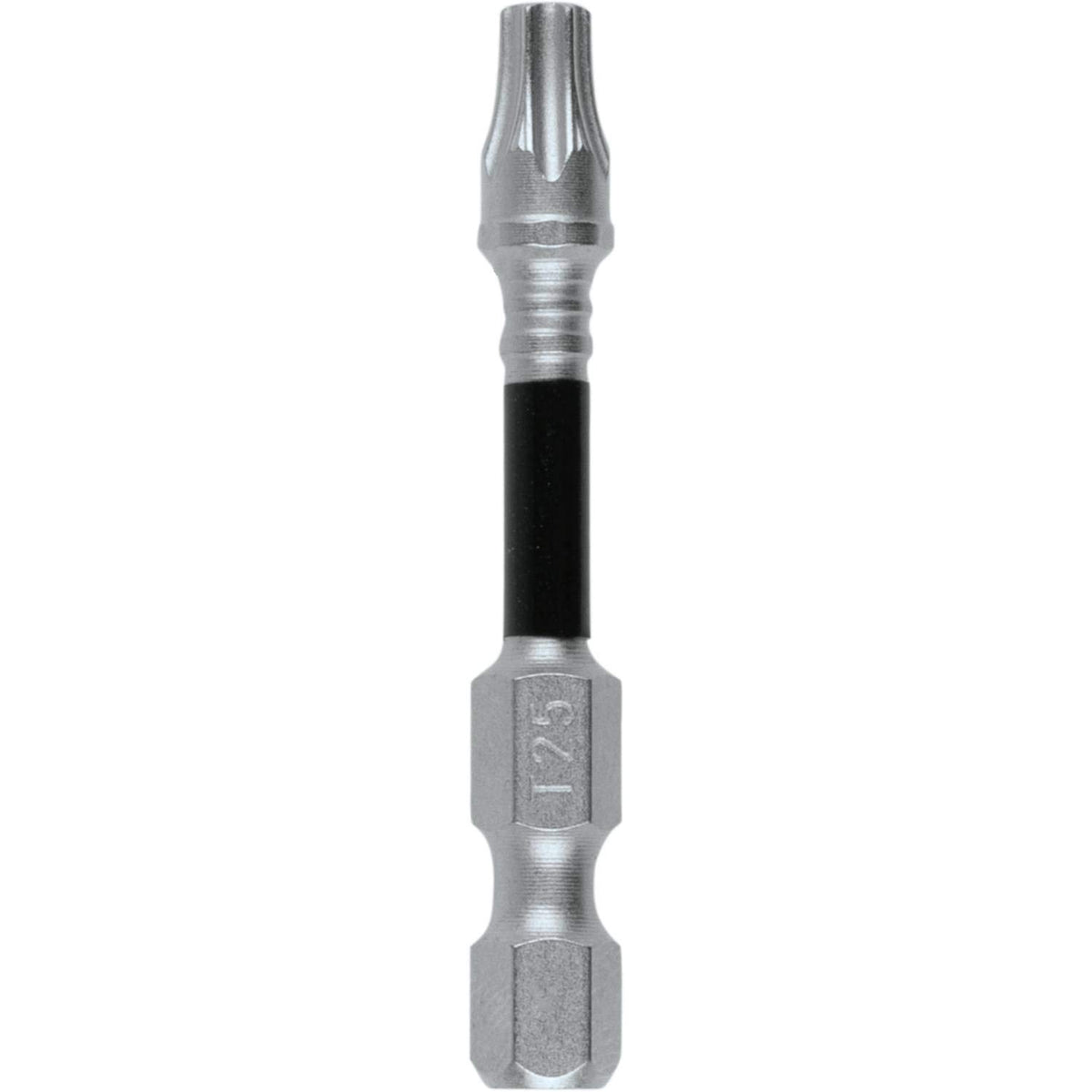Makita E-01074 Impact XPS bit torsion rings close-up showing energy dispersion under load