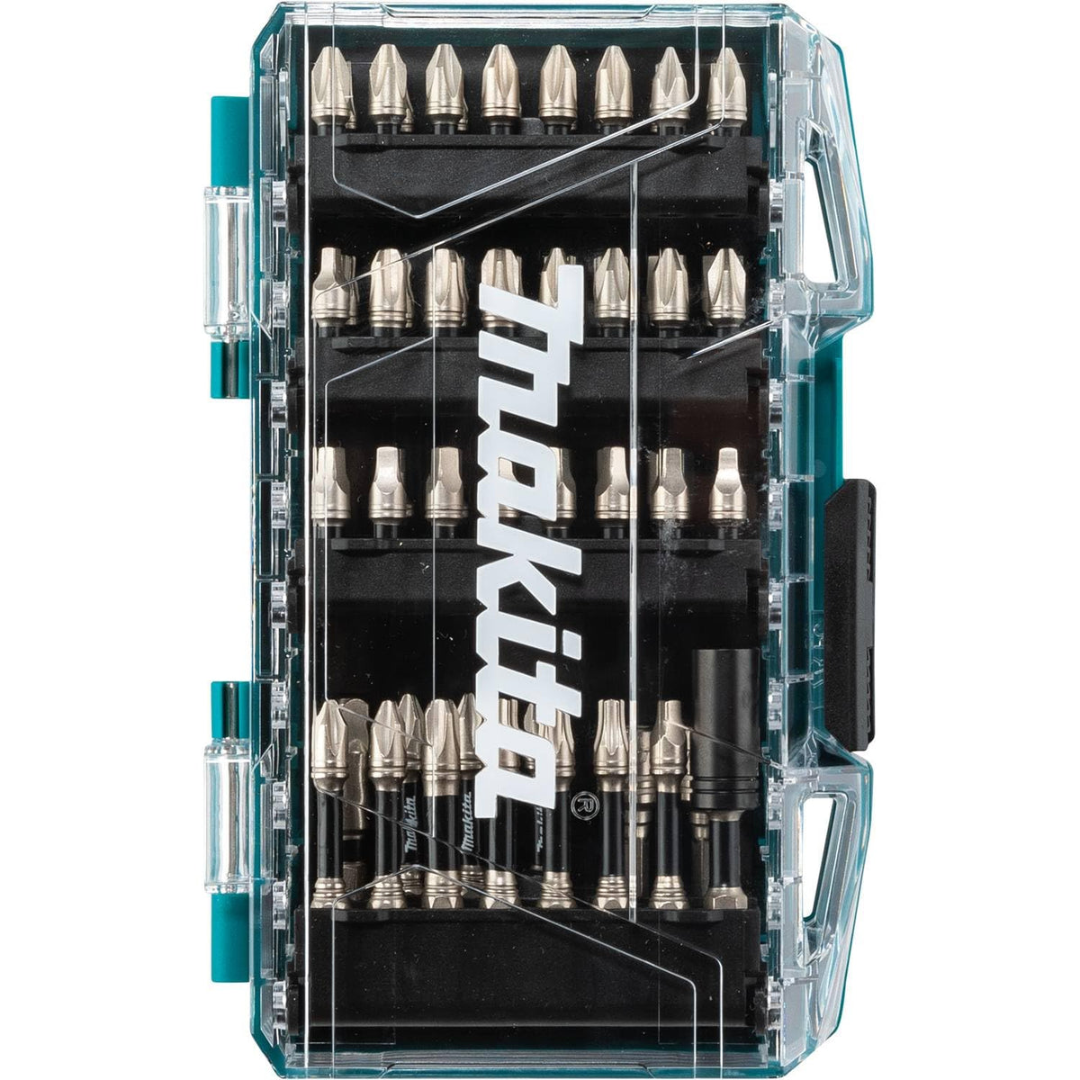 Makita E-01644 magnetic nutsetters illustrating holding power and anti-rounding design