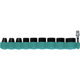 Makita E-01672 Impact XPS 10pc SAE sockets set for high-torque tasks
