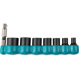 Makita E-01703 Impact XPS 8-piece SAE socket set with 1/4 drive for high-torque jobs