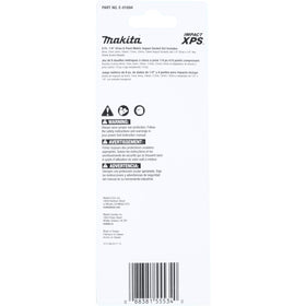Makita E-01694 black oxide-coated sockets resist corrosion for longer life.