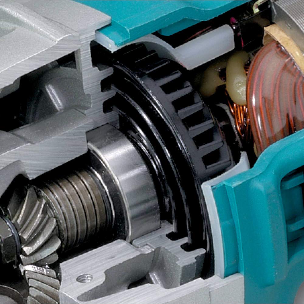 Makita GA7021 with externally accessible brushes for easy maintenance