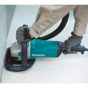 Makita GA9060RX3 motor delivering 6,600 RPM for efficient material removal