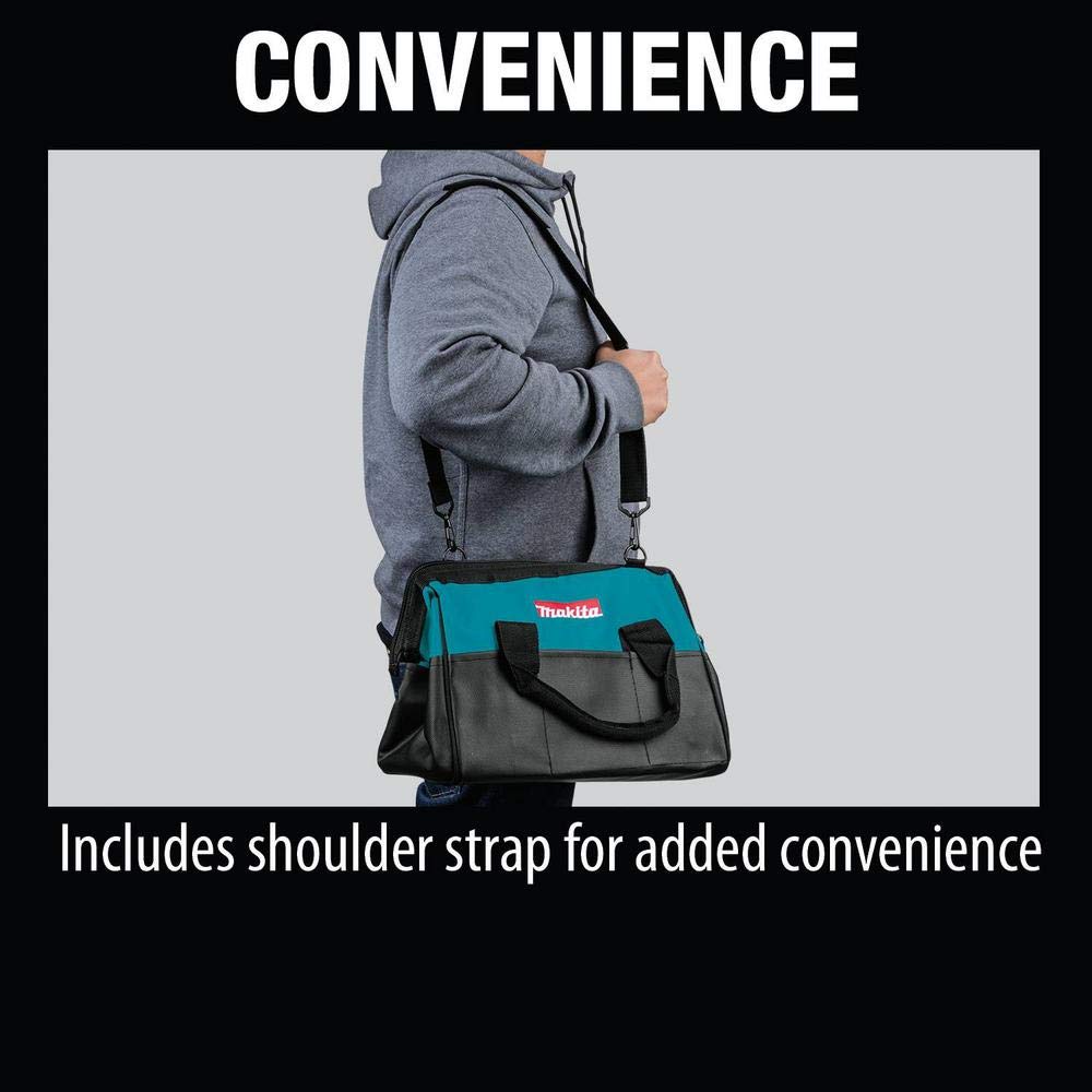 Makita industrial fabric detail image highlighting tough material