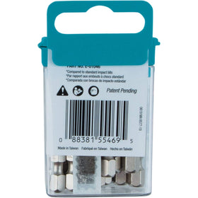 Makita Impact XPS pulse torsion rings help disperse energy for longer tip life.