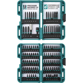 Makita Impactx 100 Pc Driver Bit Set packaged for fast jobs and reliable torque.