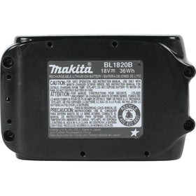 Makita Rapid Optimum Charger view with built-in fan cooling.