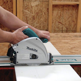 Depth stop enables controlled initial cut for clean results.