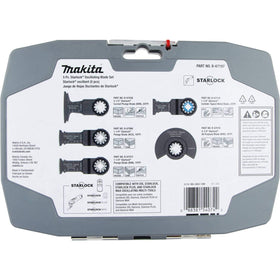Makita Starlock carbide-tipped metal blade B67119 ideal for metal cuts.