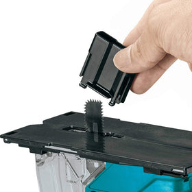Makita XDS01Z overhead and vertical cutting capability for ceilings and walls